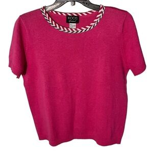 Koos Of Course Women’s Silk Trim Sweater